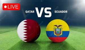 qatar vs ecuador live today