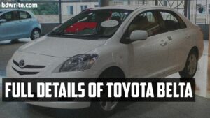 Full details about Toyota Belta (XP90)