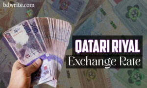 qatari riyal exchange rate