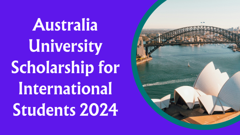 Australia University Scholarship for International Students 2024